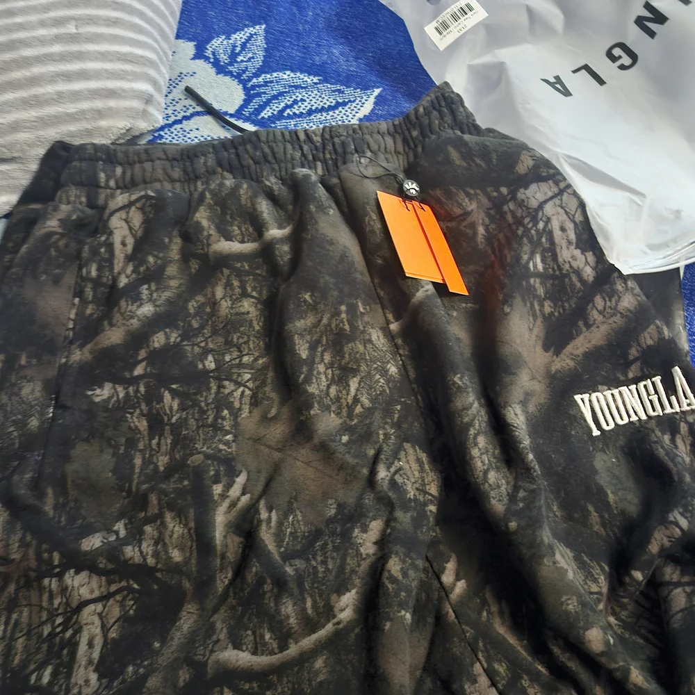 YoungLA Camouflage Sweatpants - Picture 2 of 3